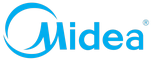 Логотип фирмы Midea в Шахтах